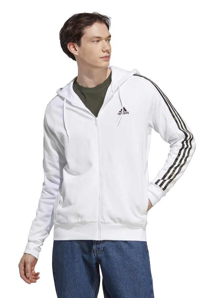 adidas Sportswear Памучно худи Essentials с 3 ивици
