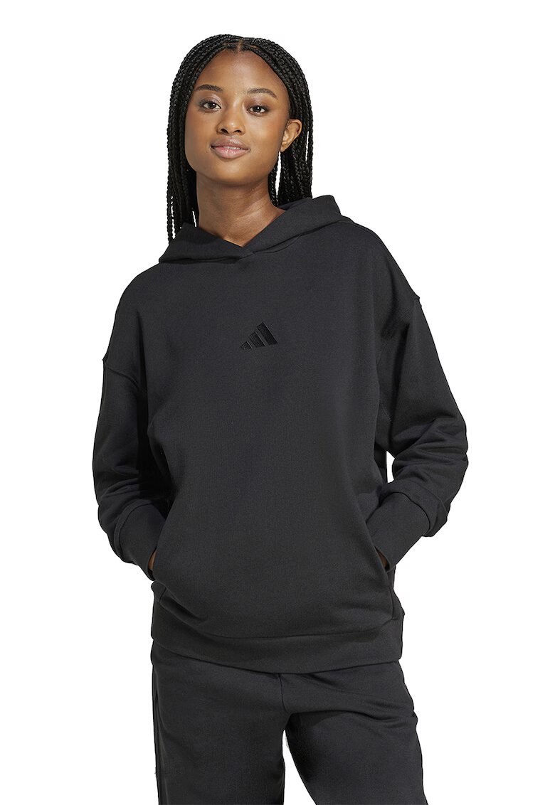 adidas Sportswear Памучно худи с рипс