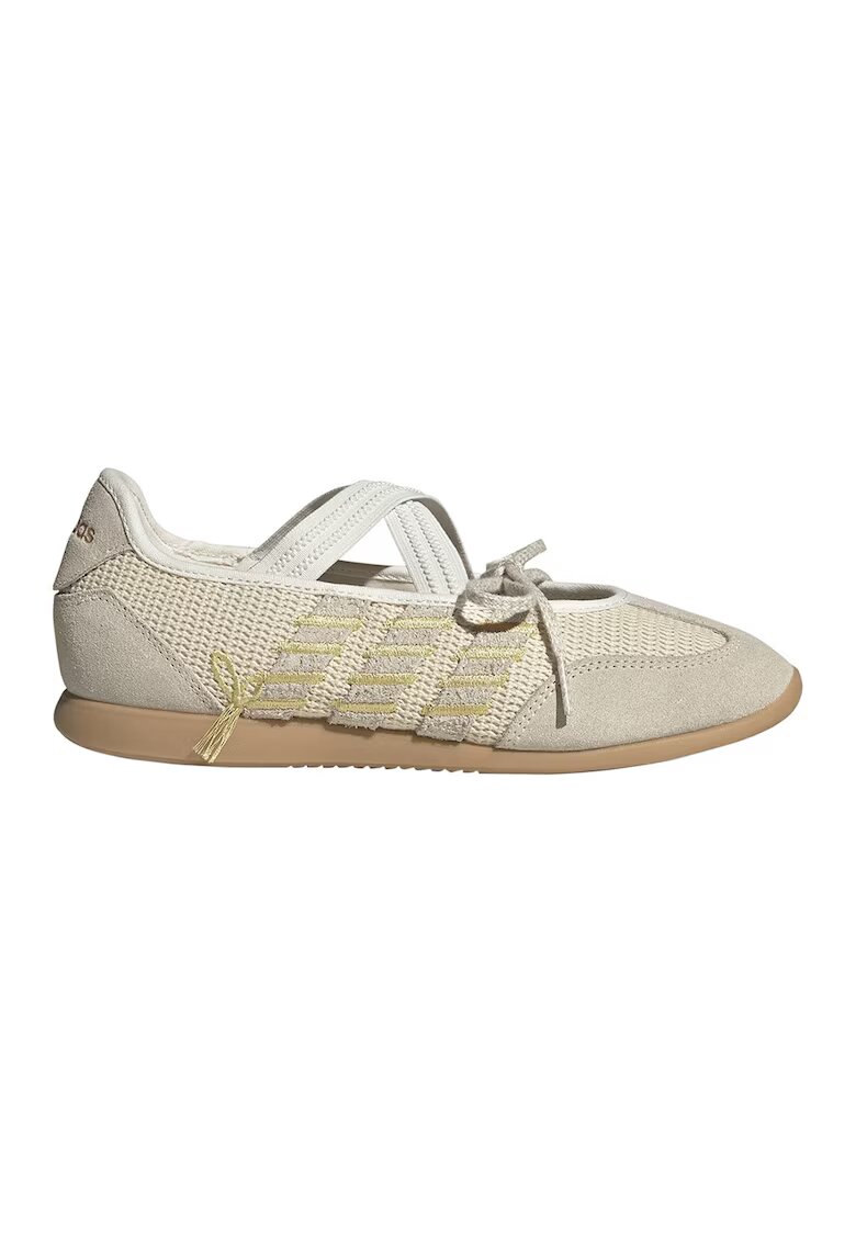 adidas Sportswear Пантофки Barreda Textile Mary от велур и текстил - Светло кафяво/Светло бежово