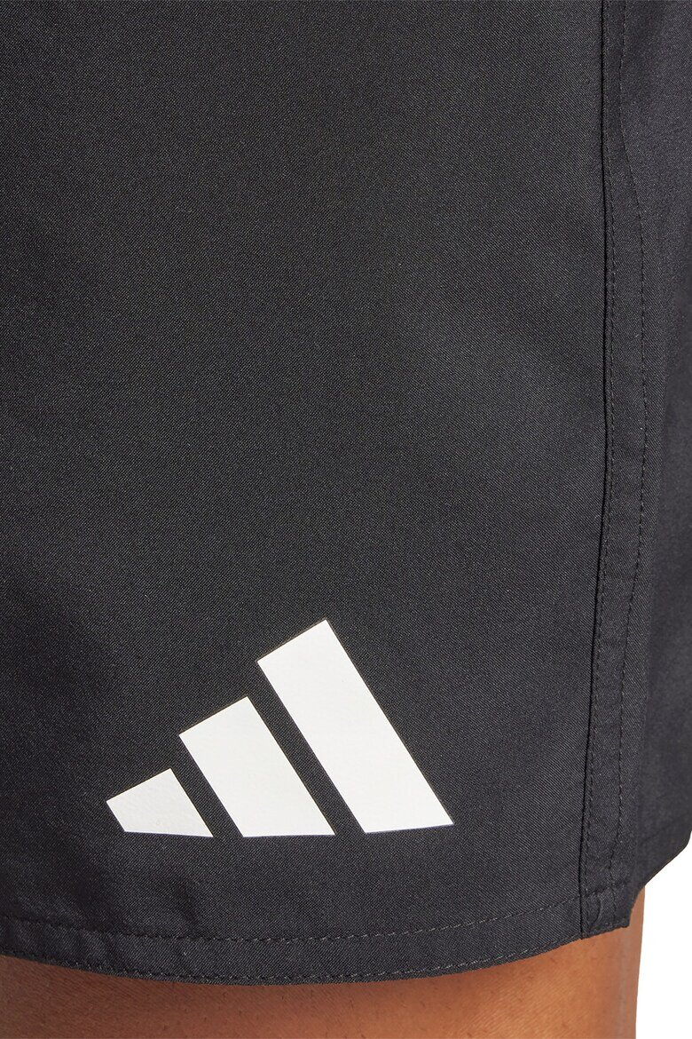 adidas Sportswear Плувни шорти с еластична талия Бял/Черен