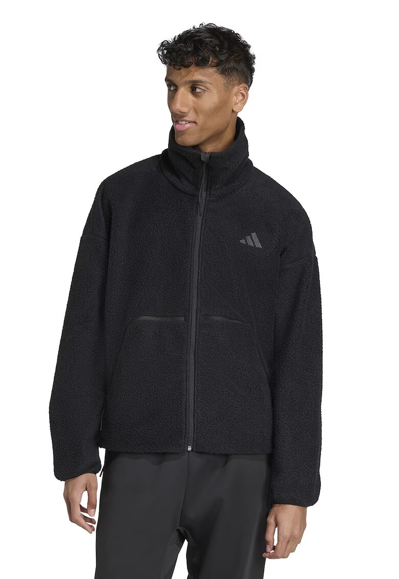 adidas Sportswear Поларен суитшърт с джобове