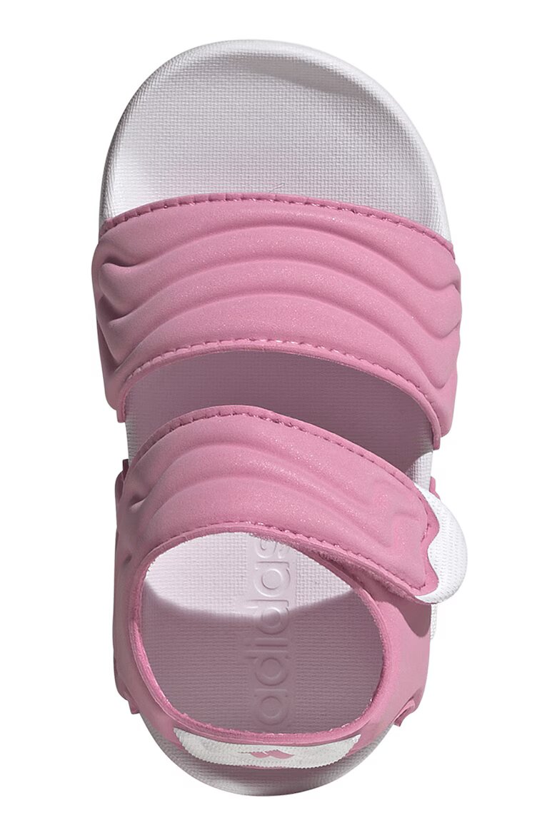 adidas Sportswear Сандали Adilette с велкро и лого Бял/Розово