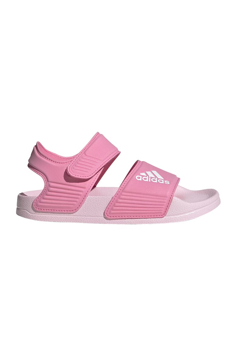 adidas Sportswear Сандали Adilette с велкро и лого Бял/Светлорозов/Розово