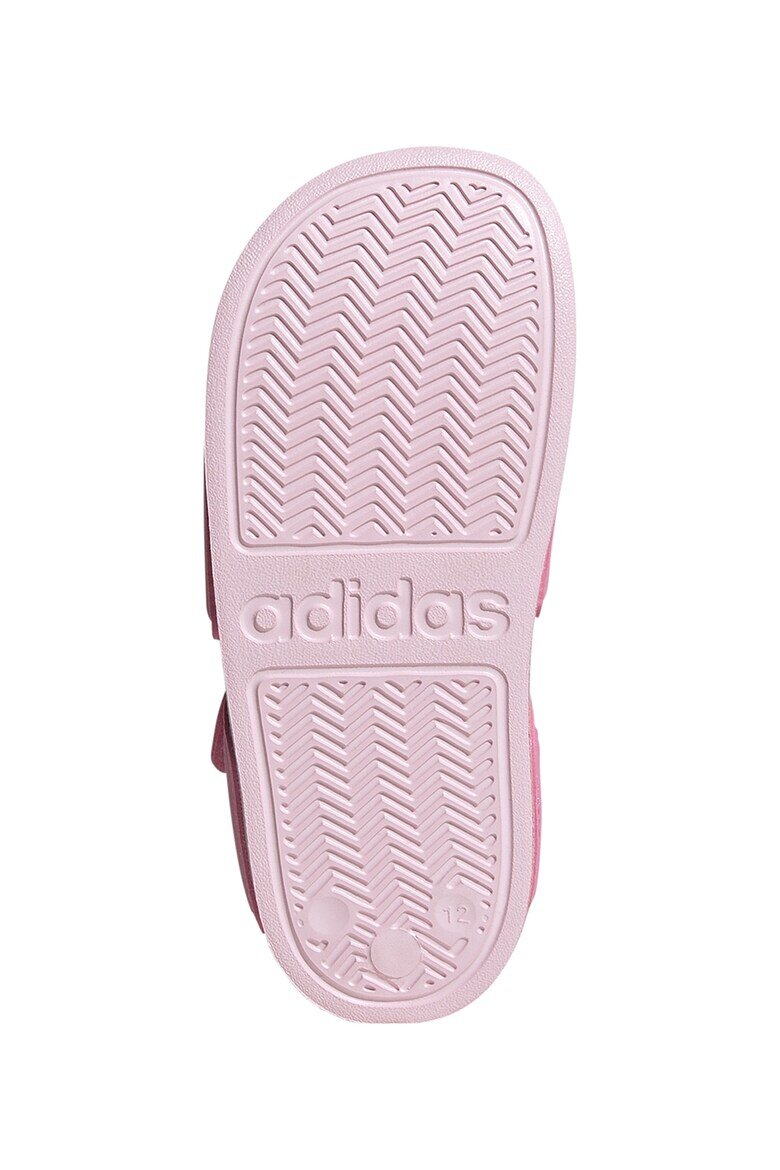 adidas Sportswear Сандали Adilette с велкро и лого Бял/Светлорозов/Розово