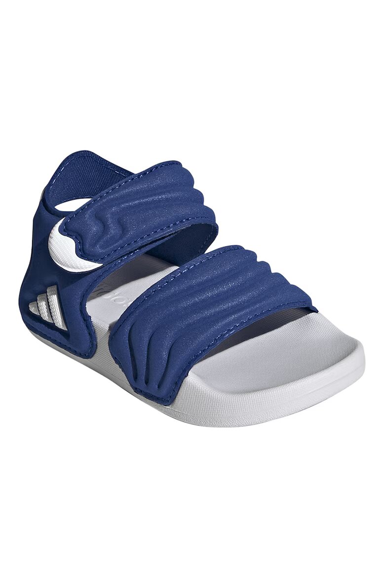 adidas Sportswear Сандали Adilette с велкро и лого Бял/Тъмносин