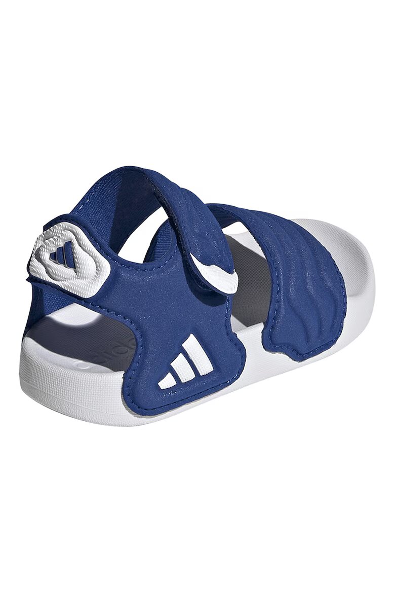 adidas Sportswear Сандали Adilette с велкро и лого Бял/Тъмносин