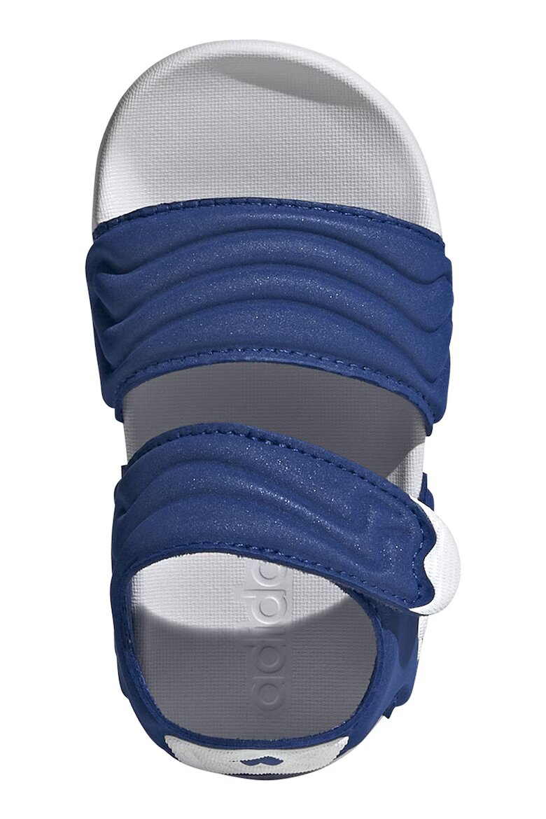 adidas Sportswear Сандали Adilette с велкро и лого Бял/Тъмносин
