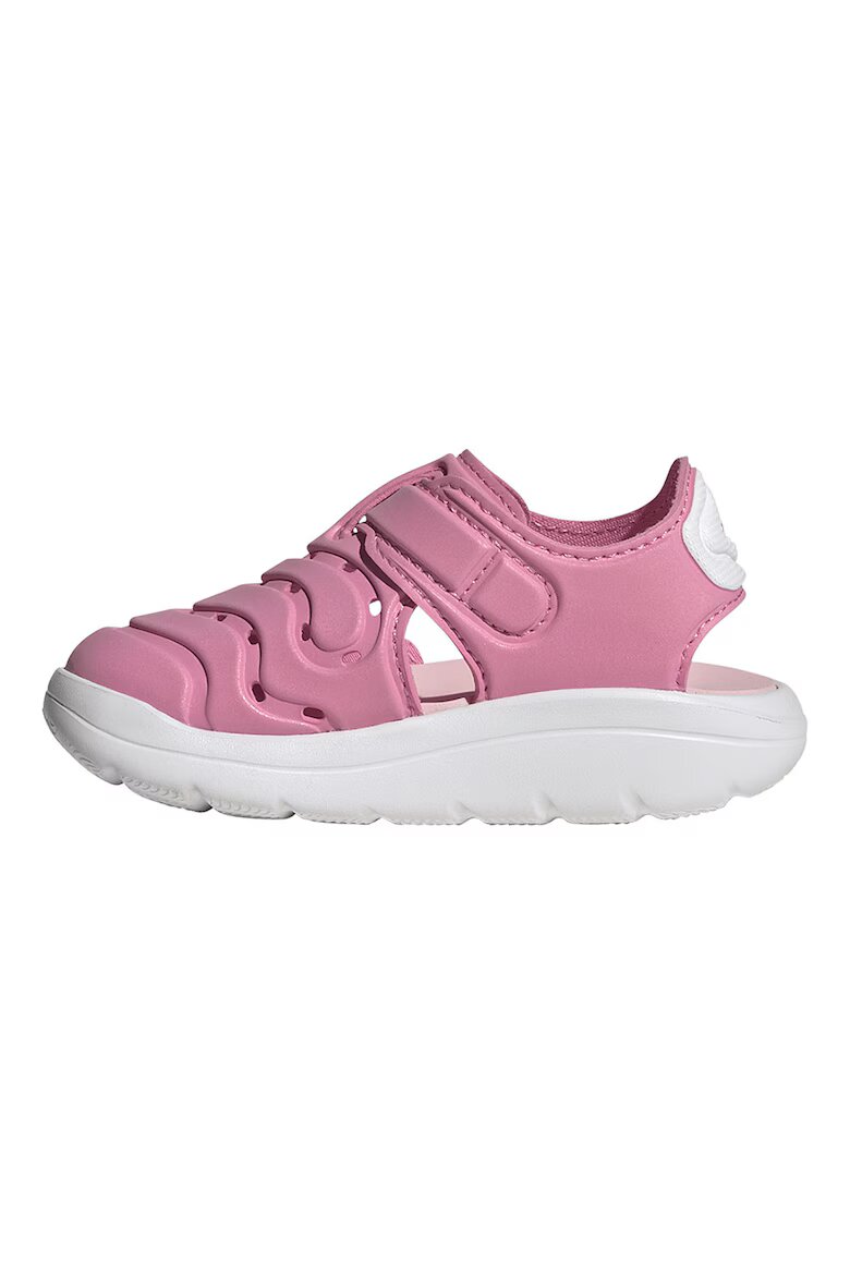adidas Sportswear Сандали от еко кожа с велкро Бял/Розово
