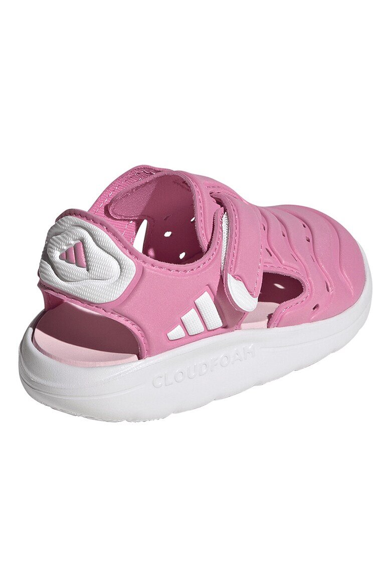 adidas Sportswear Сандали от еко кожа с велкро Бял/Розово