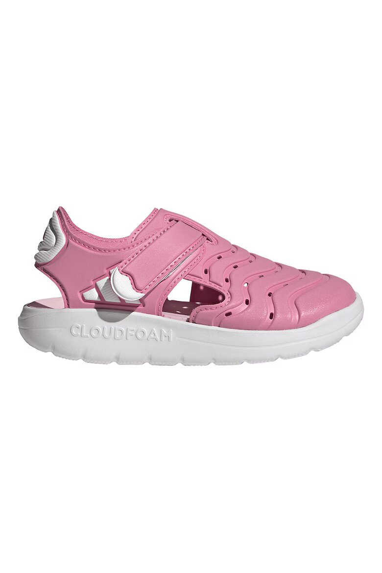 adidas Sportswear Сандали от еко кожа с велкро Бял/Розово