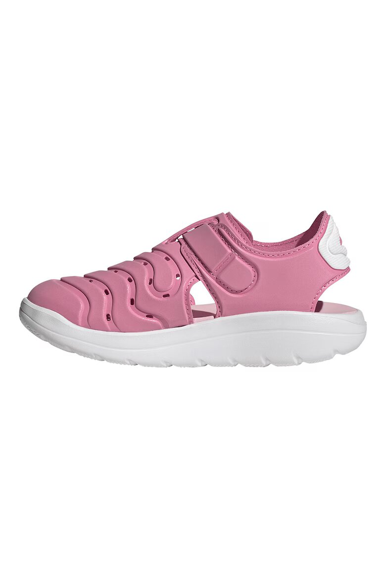 adidas Sportswear Сандали от еко кожа с велкро Бял/Розово