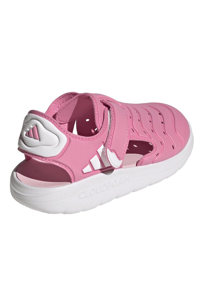 adidas Sportswear Сандали от еко кожа с велкро Бял/Розово