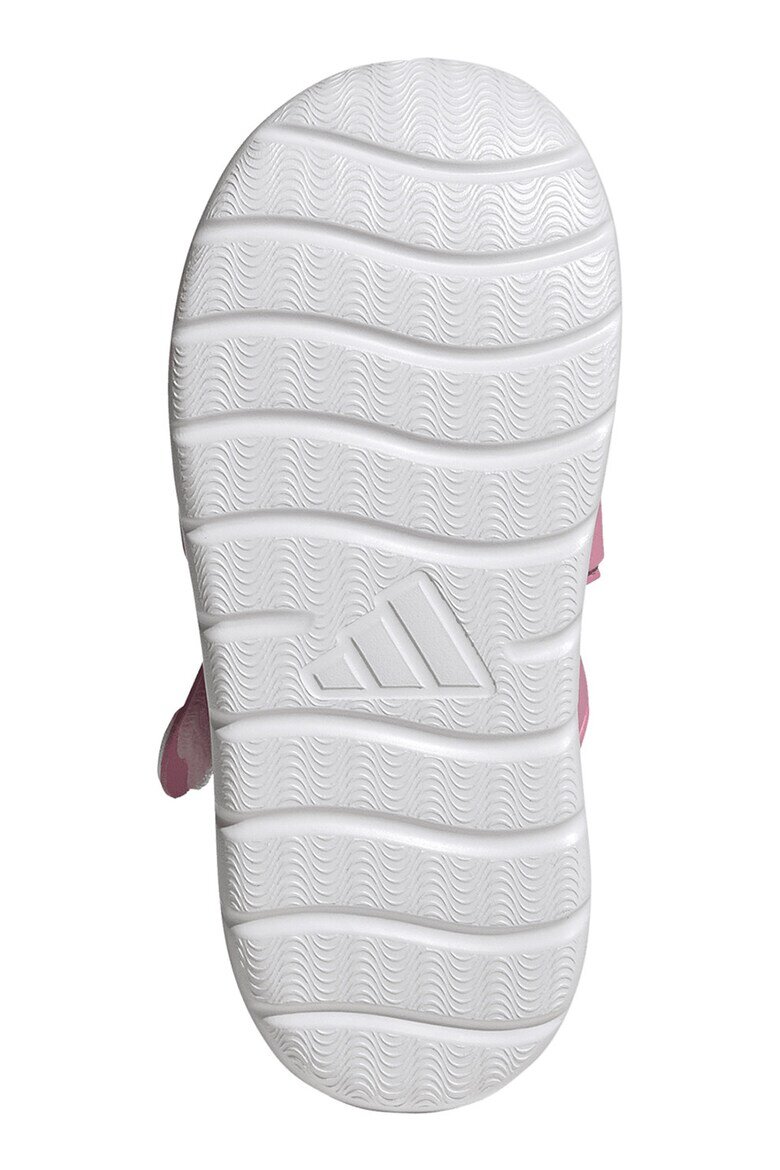 adidas Sportswear Сандали от еко кожа с велкро Бял/Розово