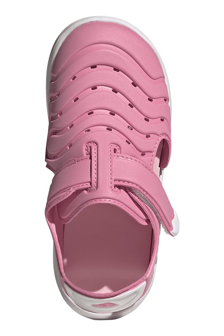 adidas Sportswear Сандали от еко кожа с велкро Бял/Розово