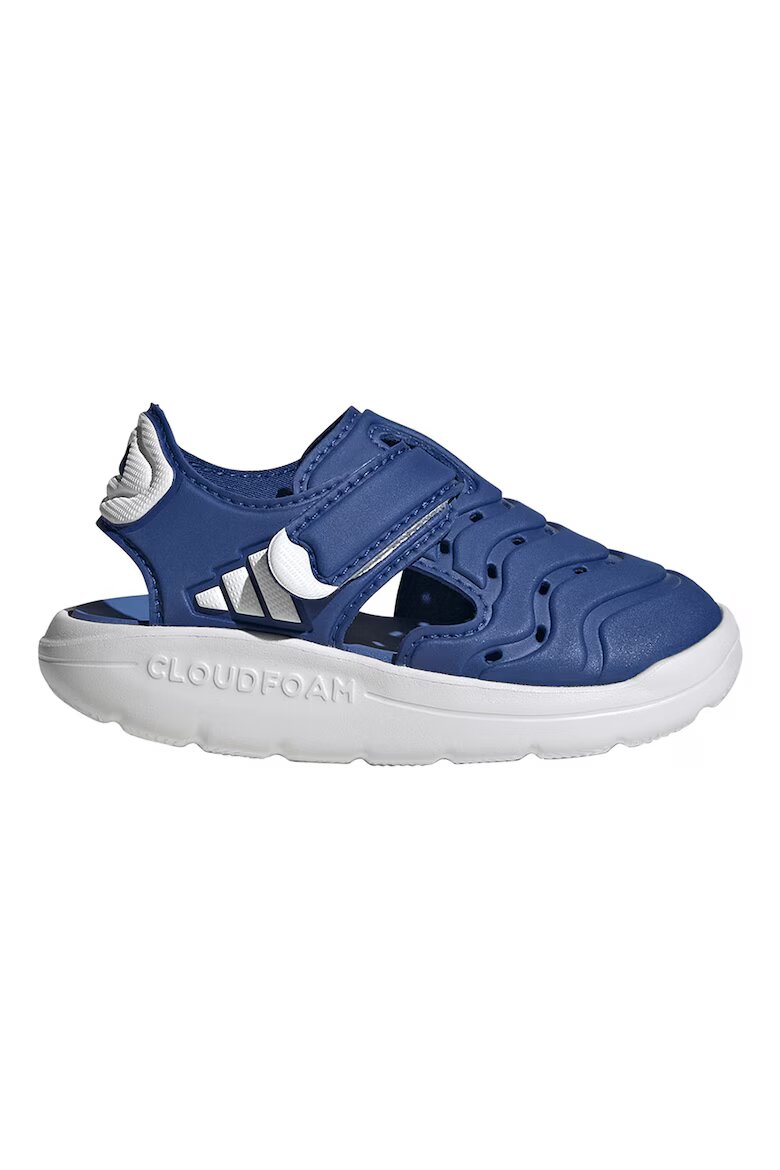 adidas Sportswear Сандали от еко кожа с велкро Бял/Син