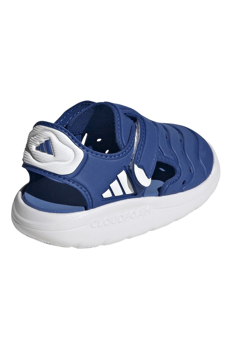 adidas Sportswear Сандали от еко кожа с велкро Бял/Син