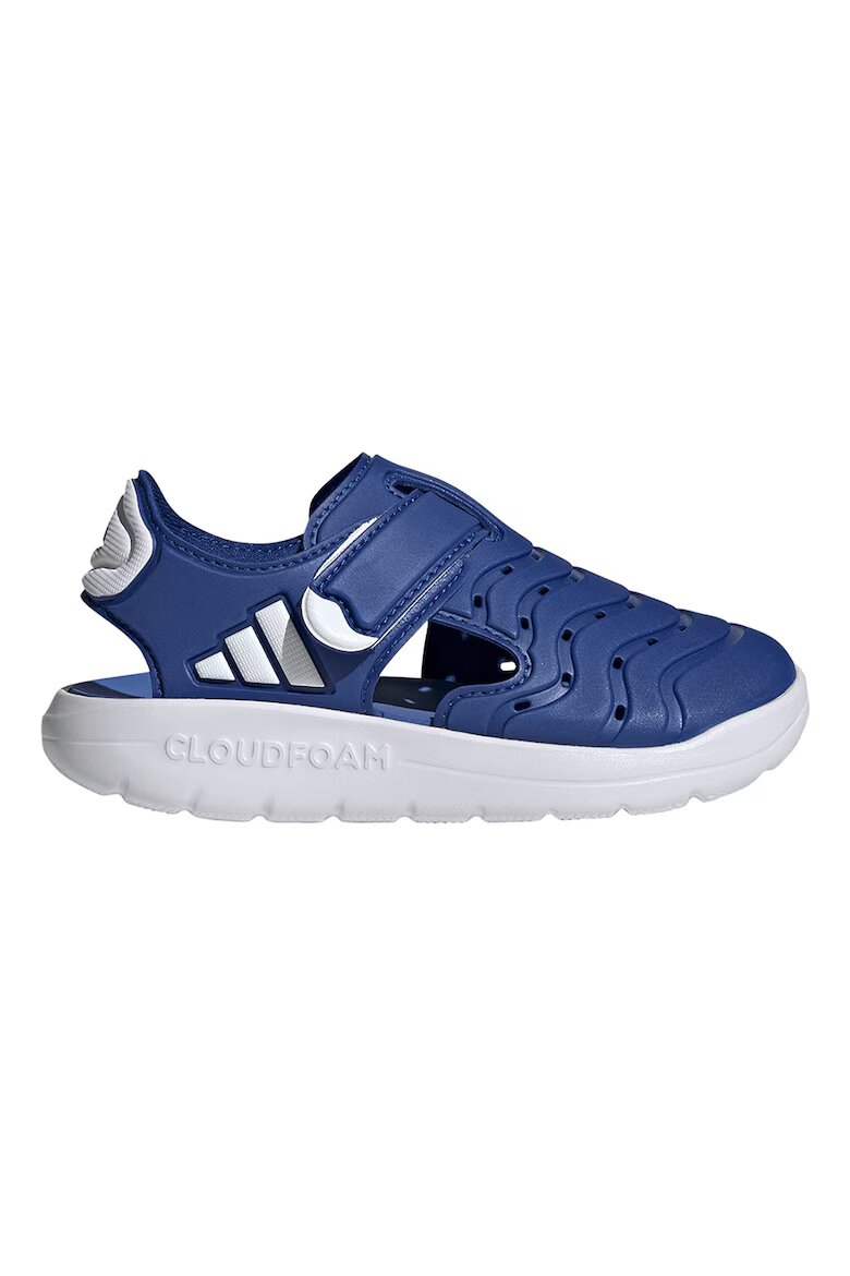 adidas Sportswear Сандали от еко кожа с велкро Бял/Син