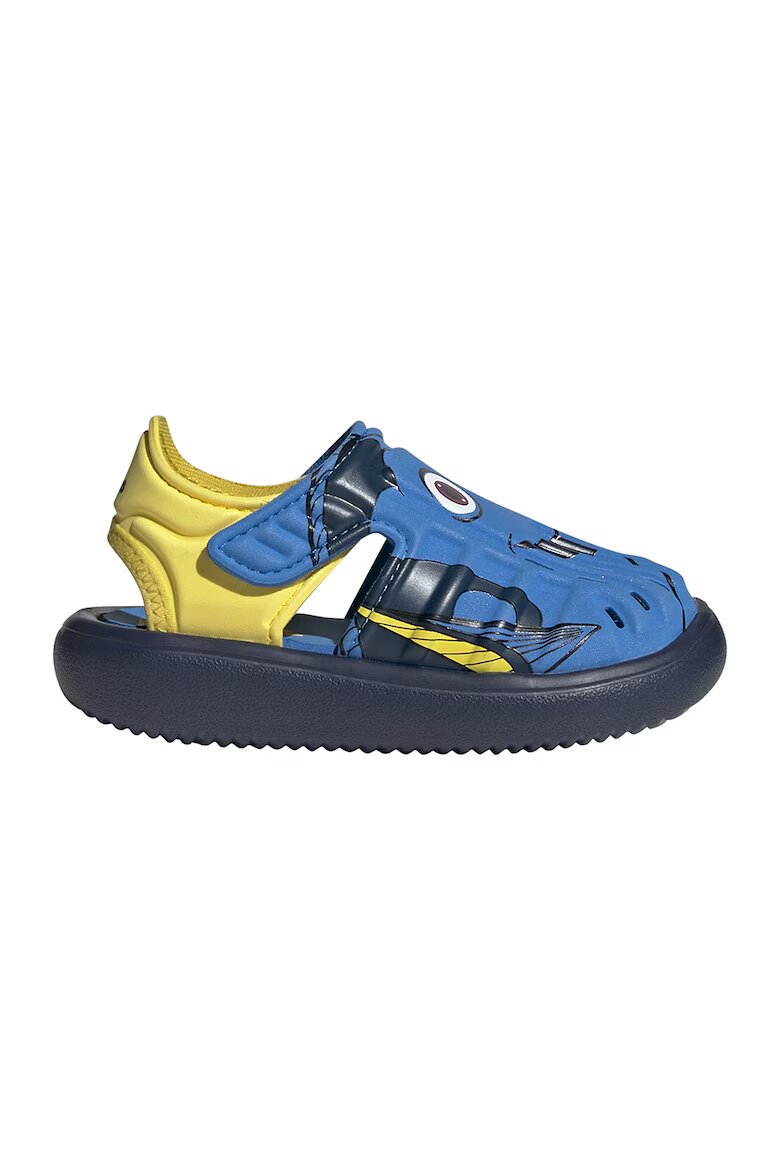 adidas Sportswear Сандали с графика Жълт/Кралско Синьо