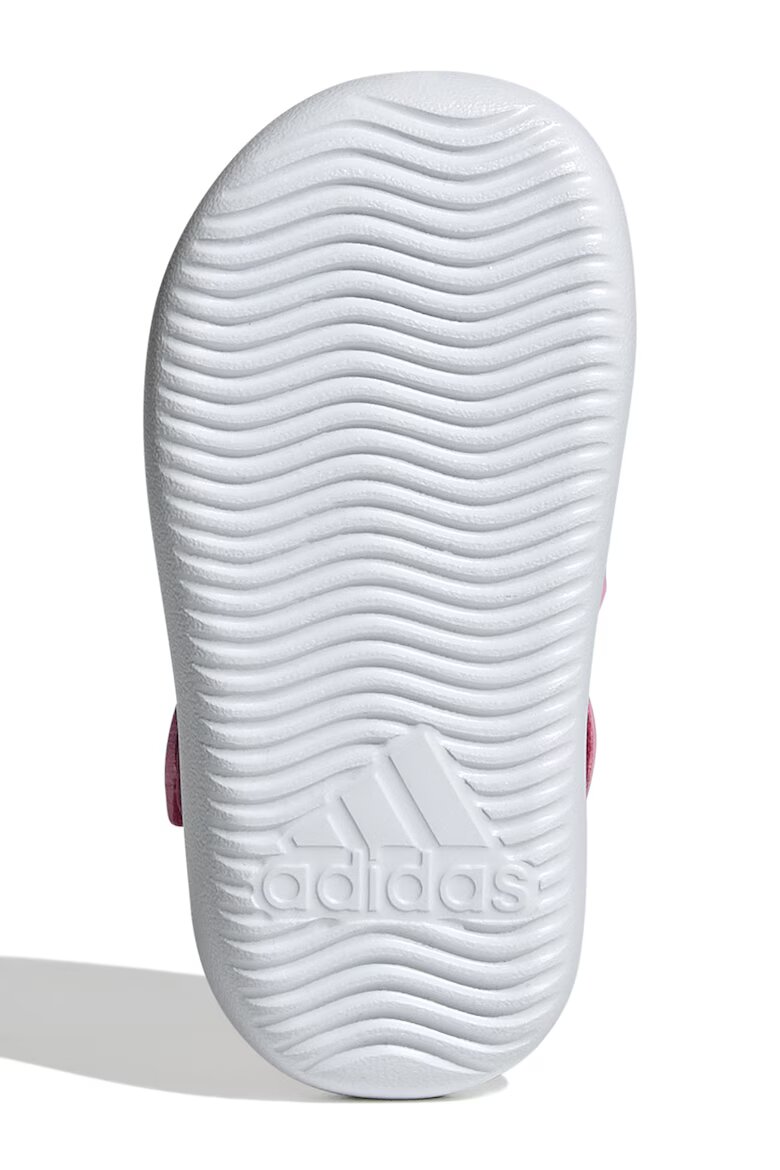 adidas Sportswear Сандали със затворен връх и контрастно лого Пастелнорозов/Бял