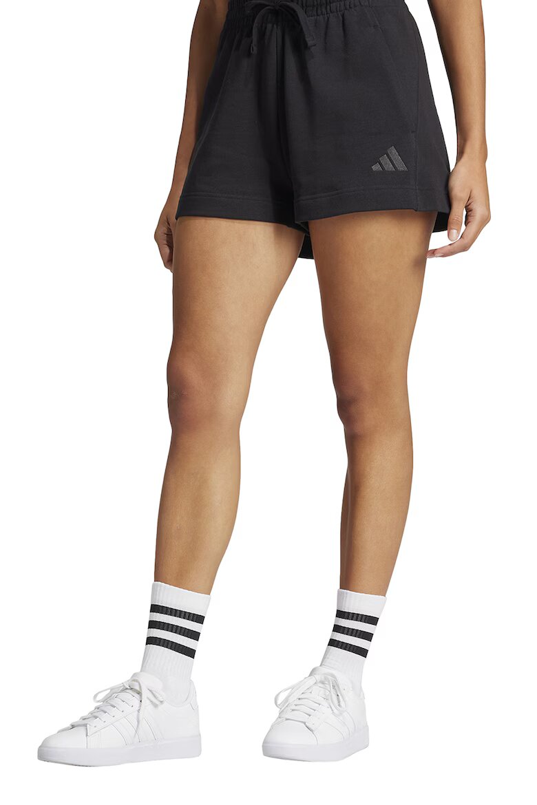 adidas Sportswear Шорти All SZN с висока талия Черен