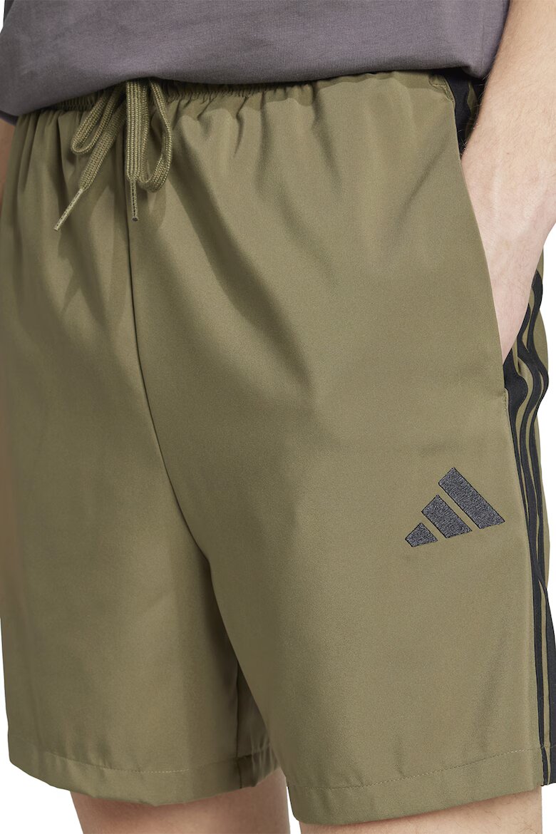 adidas Sportswear Шорти Chelsea с лого встрани Черен/Каки