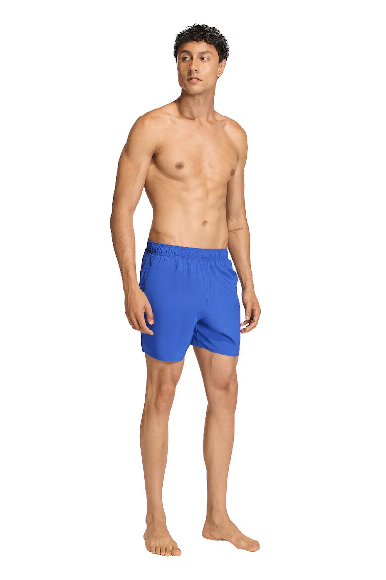 adidas Sportswear Шорти с лого Ess Sh Бял/Кралско Синьо