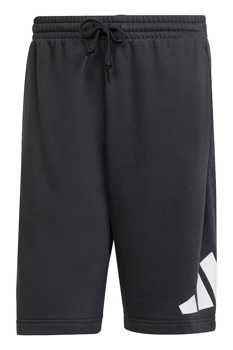 adidas Sportswear Шорти с памук и лого Бял/Черен