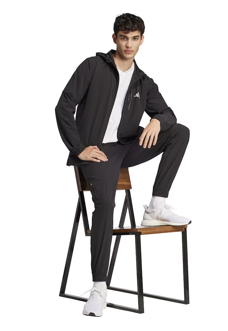 adidas Sportswear Скосен панталон с еластична талия