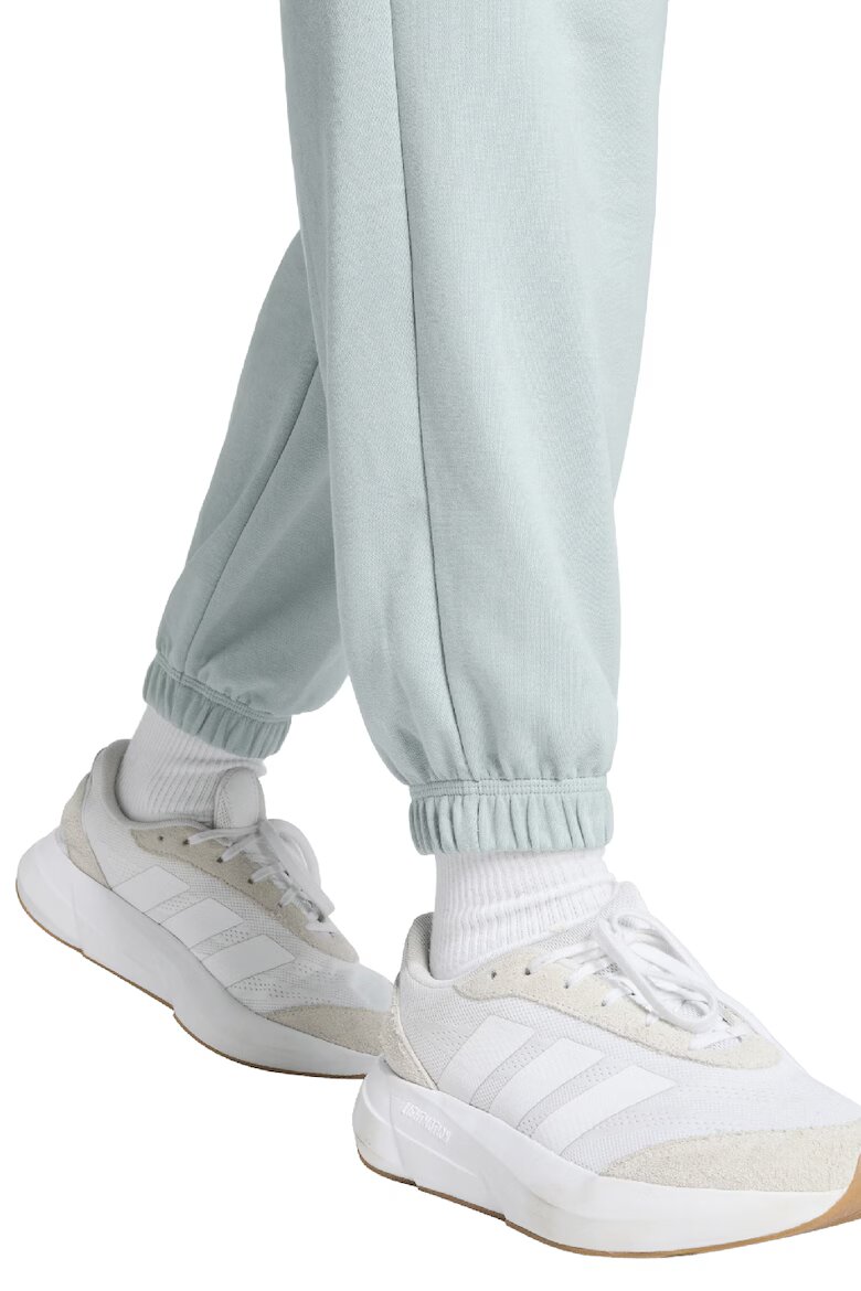 adidas Sportswear Скосен спортен панталон с връзка Бял/Пастелносин