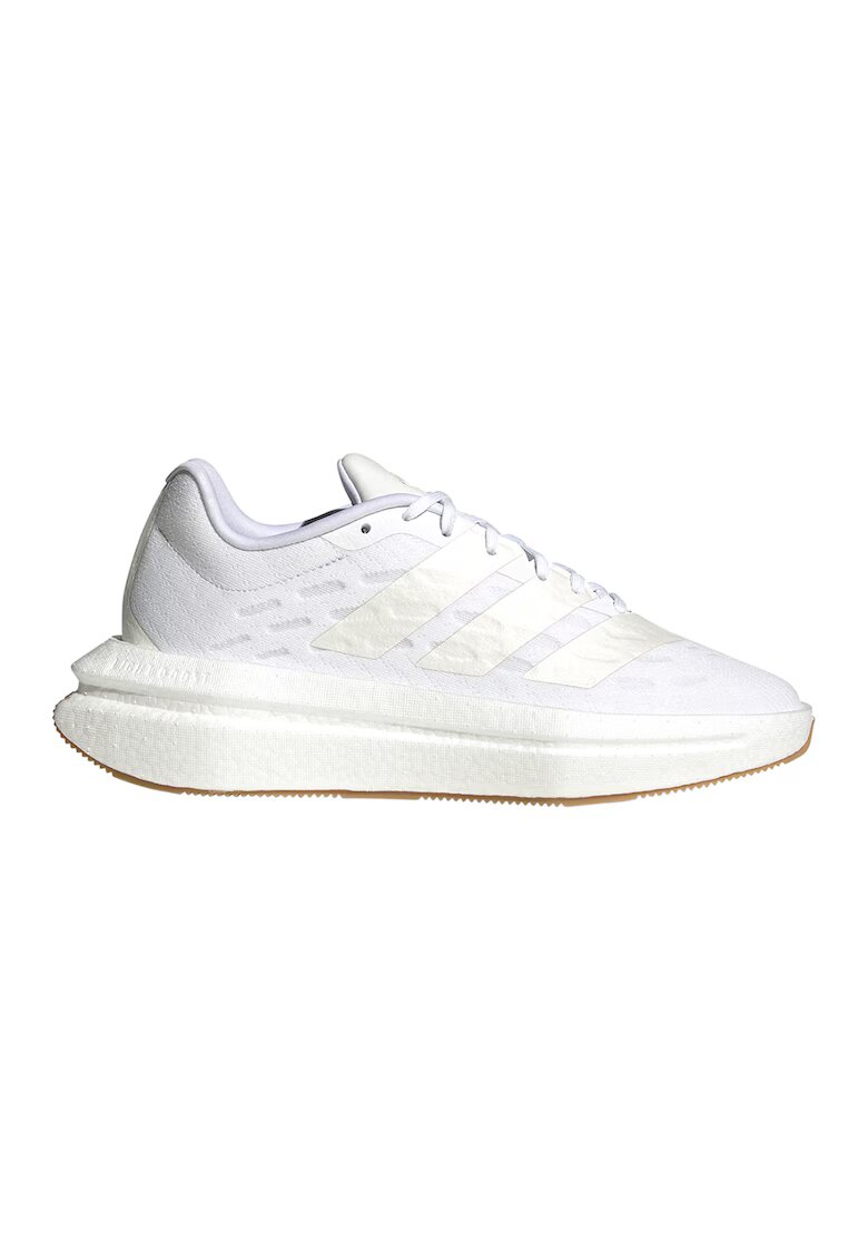 adidas Sportswear Скосени спортни обувки Flowboost с равна платформа - Бял/Бледозелен