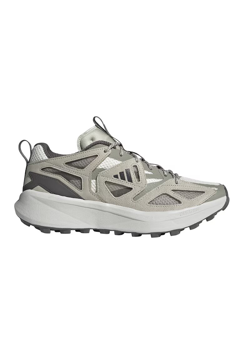 adidas Sportswear Скосени спортни обувки Kantai с велур - Кафяв/Каки
