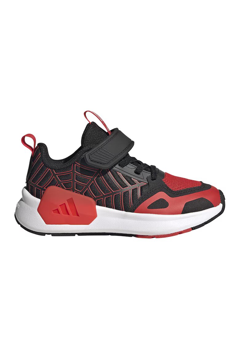 adidas Sportswear Скосени спортни обувки Spider-Man с велкро - Червен/Черен