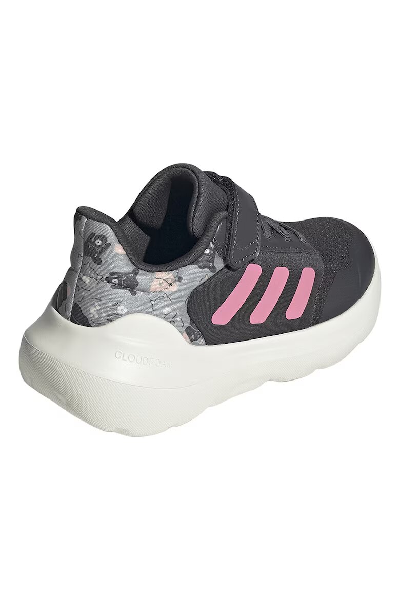 adidas Sportswear Скосени спортни обувки Tensaur Run 3.0 Черен/Светло сив/Мръснобял
