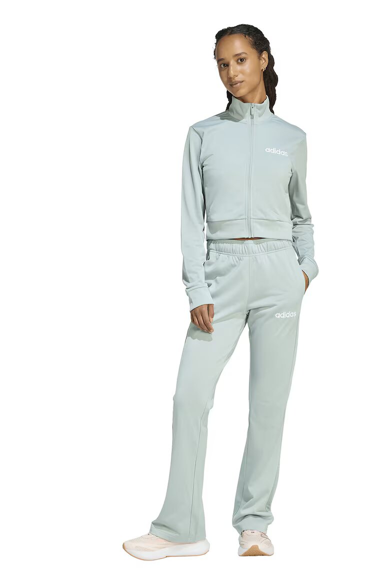 adidas Sportswear Слим спортен екип Glam с висока талия Бледозелен