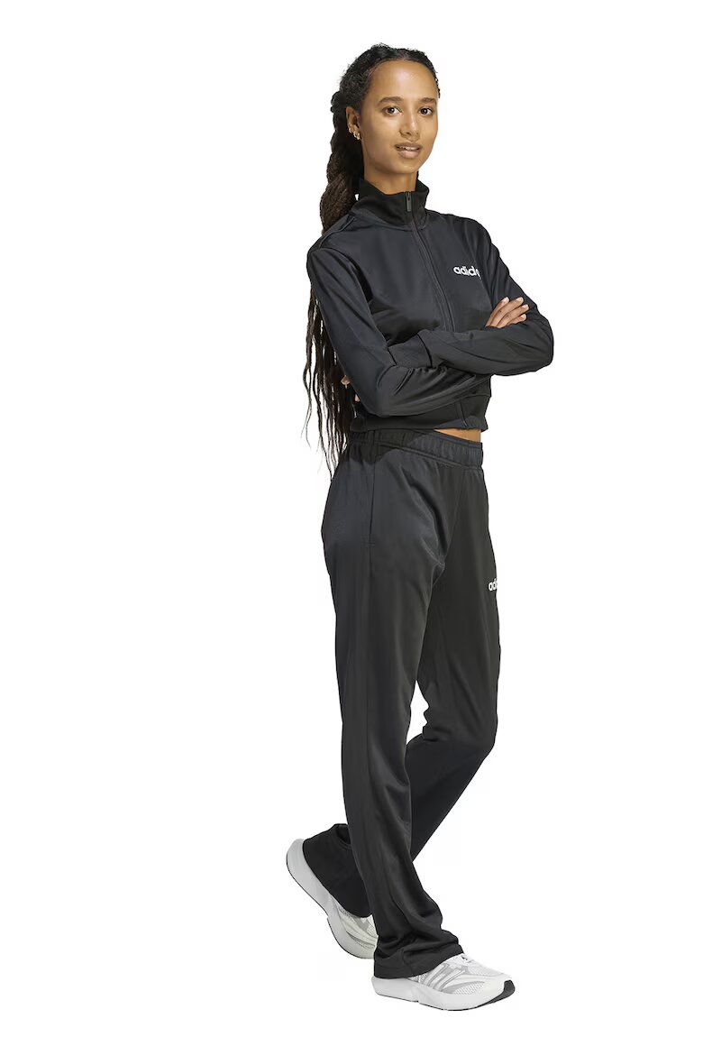 adidas Sportswear Слим спортен екип Glam с висока талия Черен