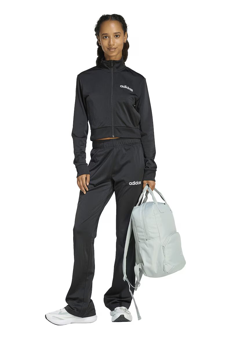 adidas Sportswear Слим спортен екип Glam с висока талия Черен
