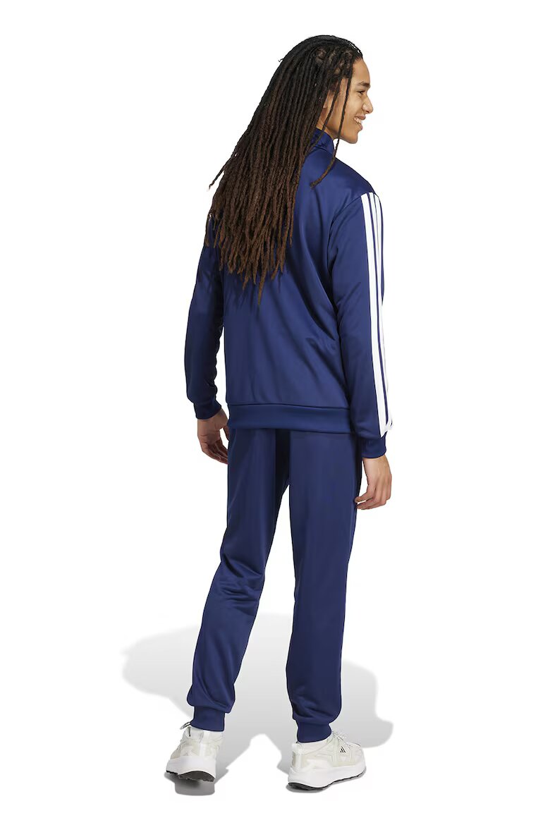 adidas Sportswear Слим спортен екип с лого Бял/Тъмносин