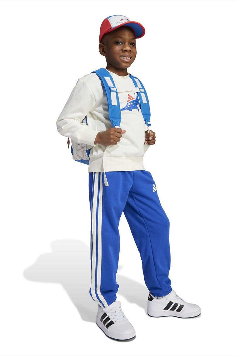 adidas Sportswear Спортен екип Adiraptor с овално деколте Бял/Син