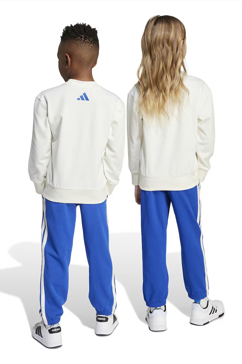 adidas Sportswear Спортен екип Adiraptor с овално деколте Бял/Син