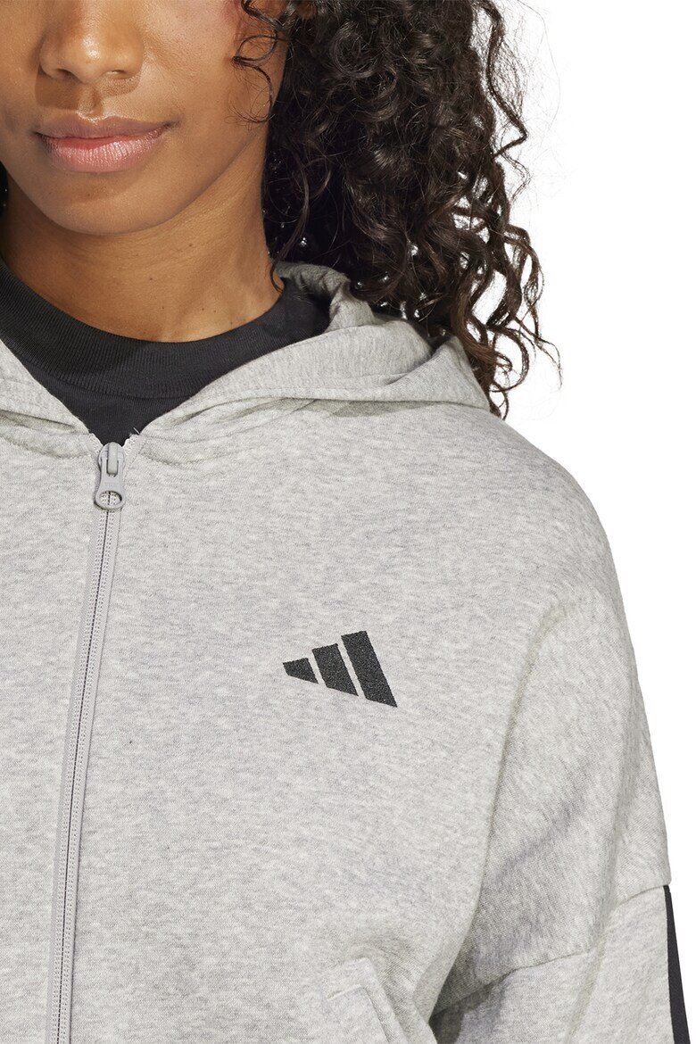 adidas Sportswear Спортен екип Energize с памук Черен/Сив меланж