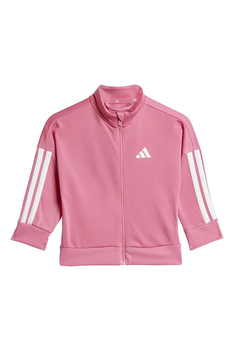 adidas Sportswear Спортен екип Essentials Climacool с цип Бял/Розово