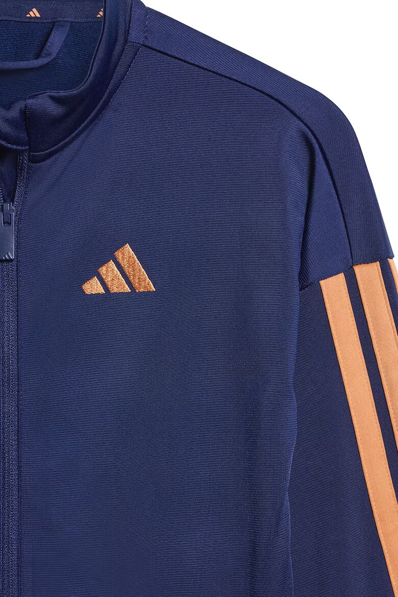 adidas Sportswear Спортен екип Essentials Climacool с цип Оранжев/Тъмносин