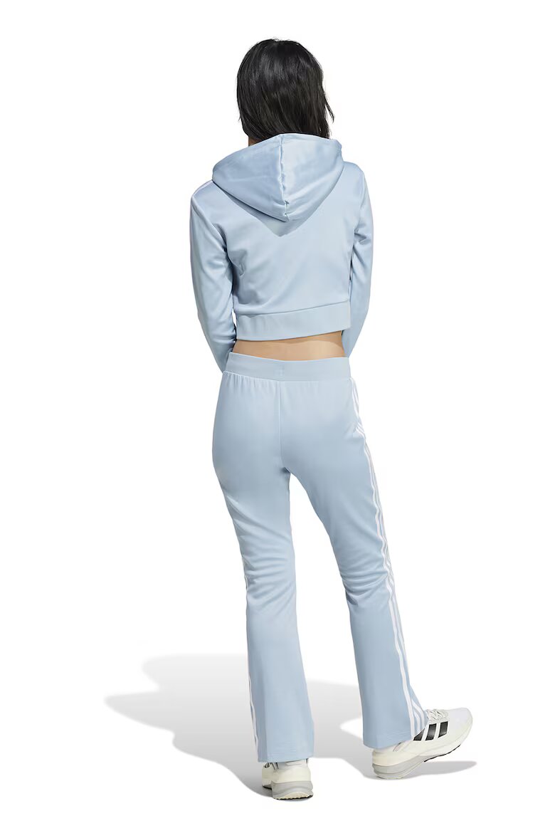 adidas Sportswear Спортен екип Glam с късо худи Светлосин