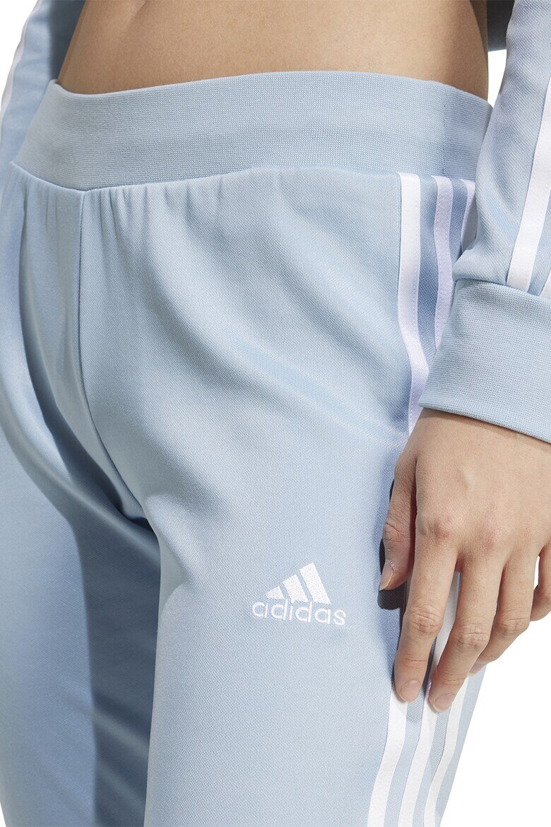 adidas Sportswear Спортен екип Glam с късо худи Светлосин