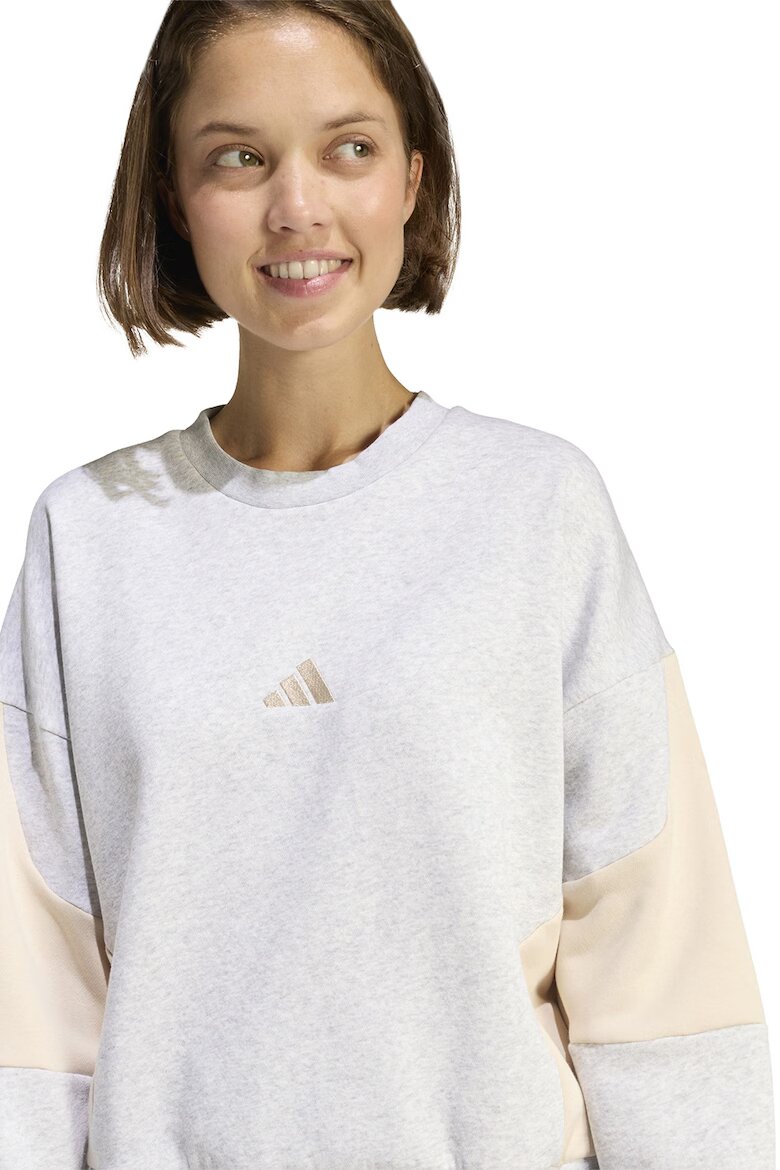 adidas Sportswear Спортен екип Laziday с контрастни панели Бежов/Светлосив меланж