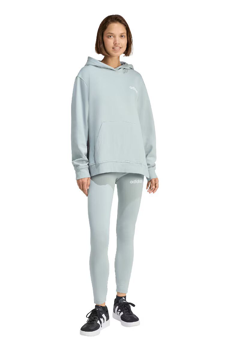 adidas Sportswear Спортен екип Leisure с памук с лого Бял/Ледено синьо