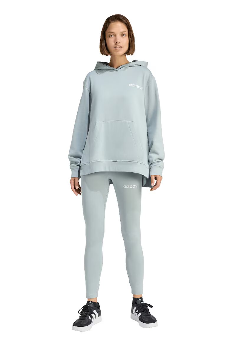 adidas Sportswear Спортен екип Leisure с памук с лого Бял/Ледено синьо