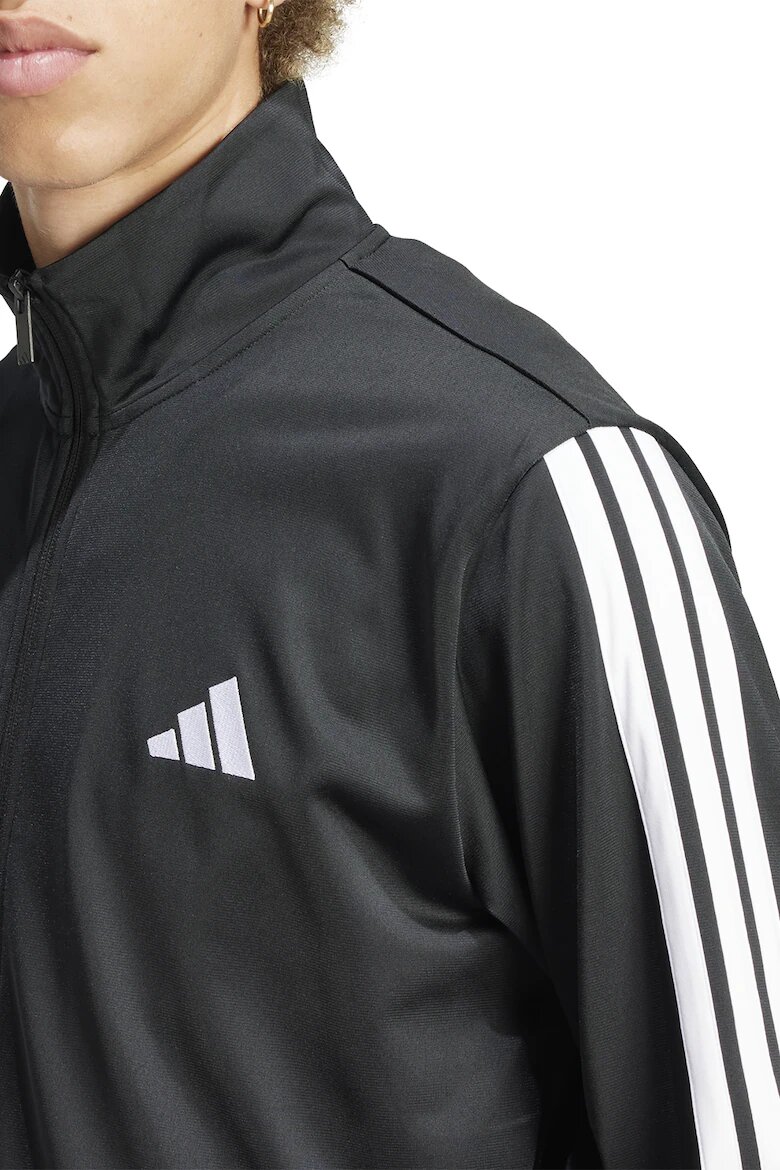 adidas Sportswear Спортен екип с бродирано лого Черен