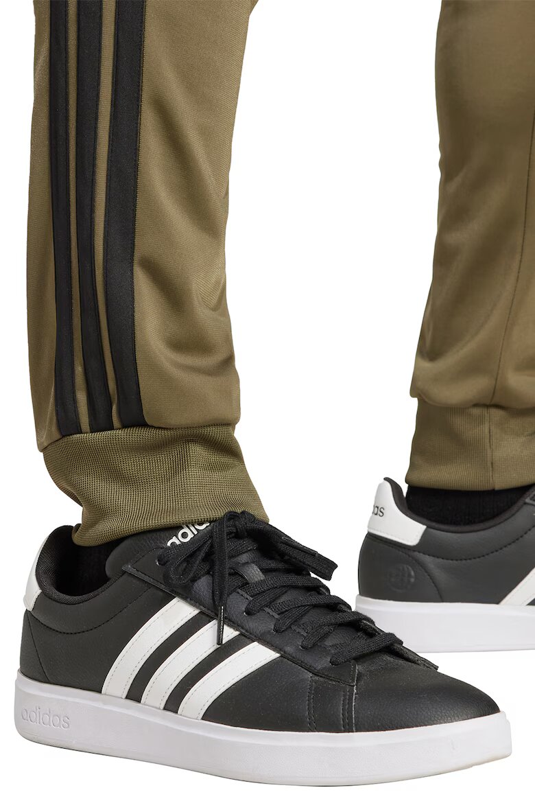 adidas Sportswear Спортен екип с бродирано лого Черен/Каки