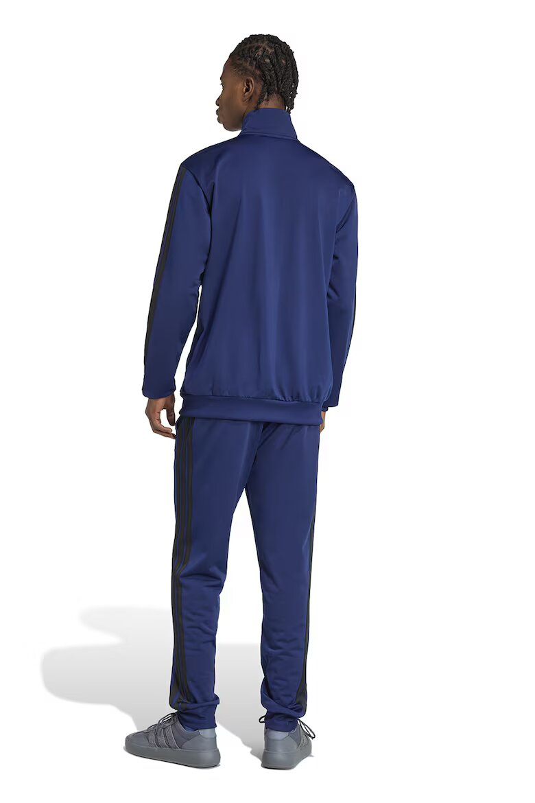 adidas Sportswear Спортен екип с бродирано лого Черен/Тъмносин